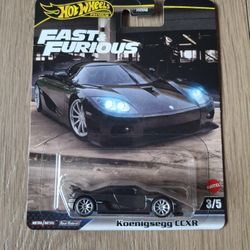 Hotwheels  Koenigsegg CCXR Real Riders