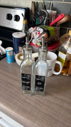 Oil & Vinegar bottles