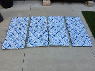 Patio chair cushions like new no stains very clean $15 EACH