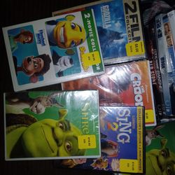 5 Dvds Brand New Assorted