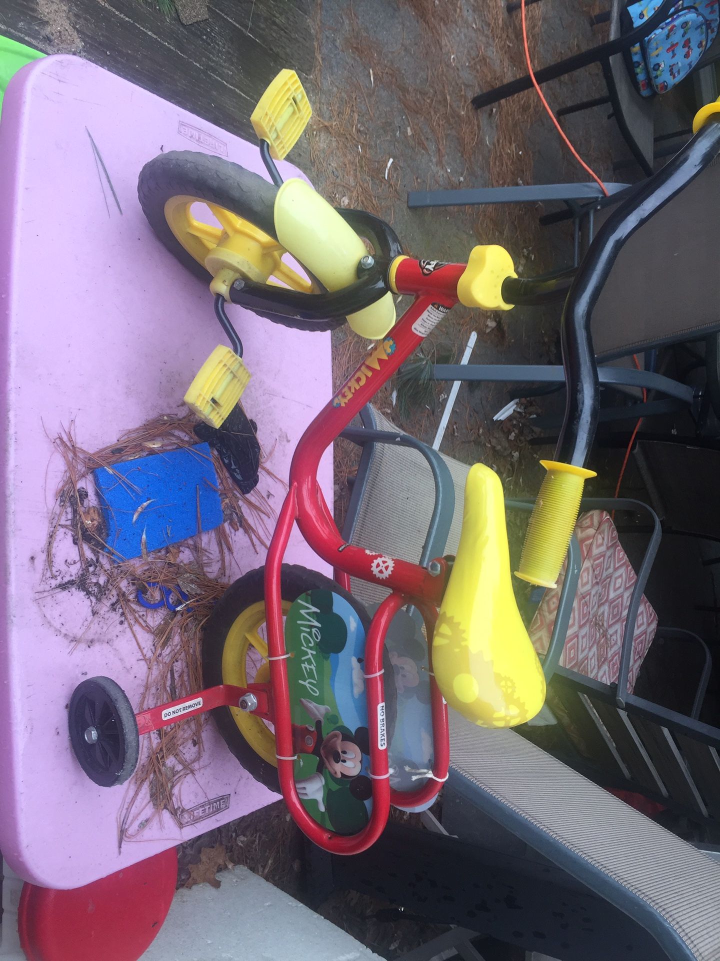 Micky Mouse kids bike