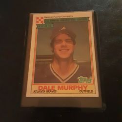 1984 Dale MURPHY BASEBALL CARD 