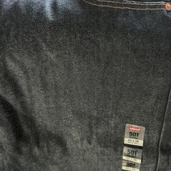Brand New 501 Levi’s Shrink To Fit 42 X 36