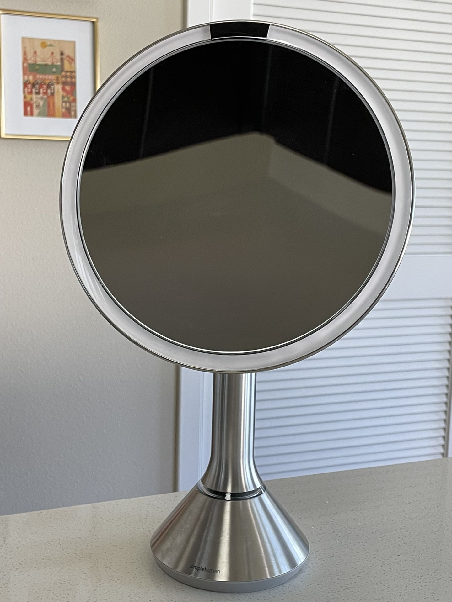 Simplehuman 5X Sensor Vanity Mirror (Brushed Stainless)