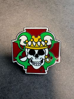 Pirate King Enamel Pin, Disney, Lanyard, Caribbean, Hidden Mickey 2007 DLR