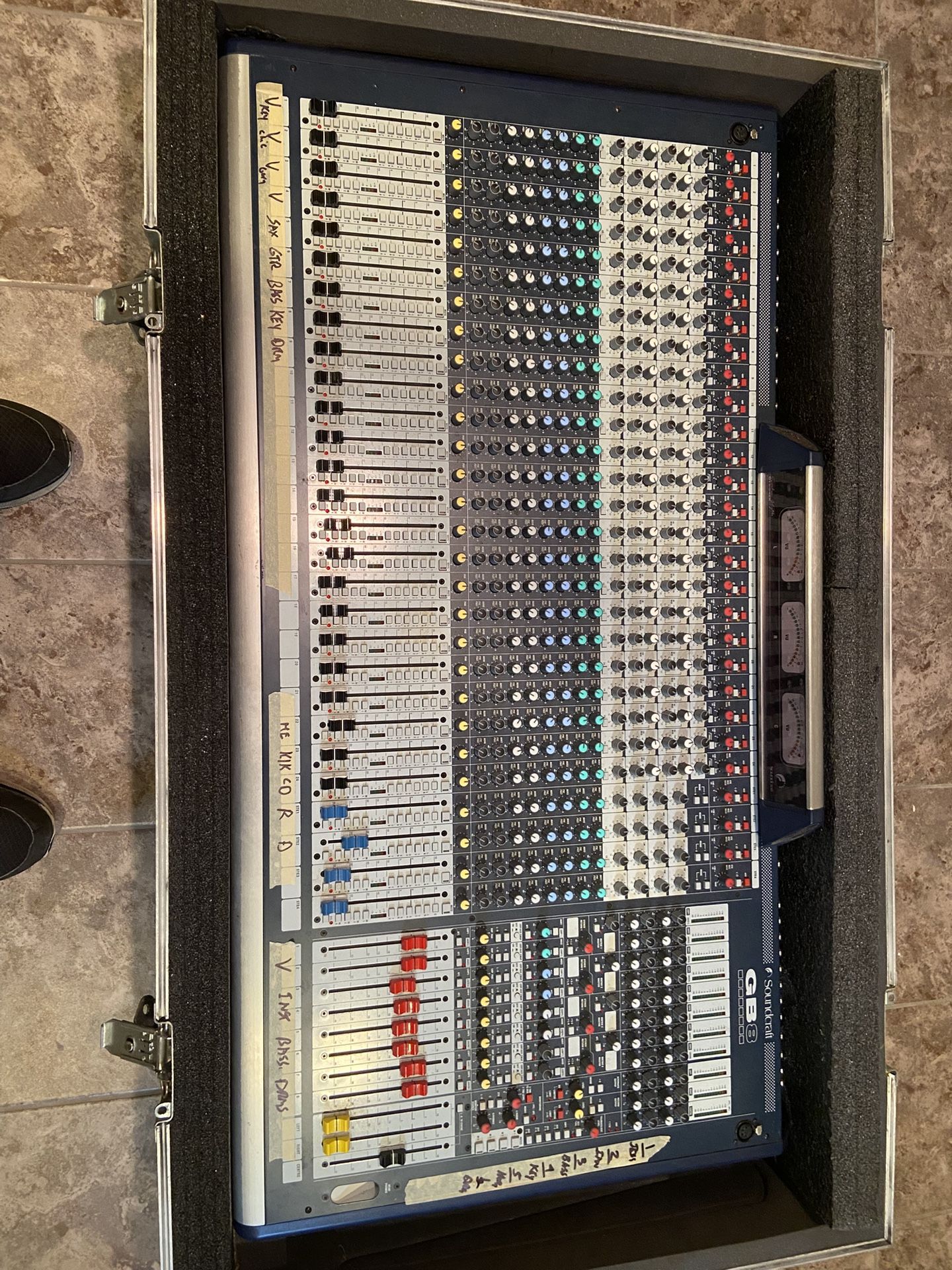 SoundCraft GB8 24 Channel Mixer - Excellent Condition