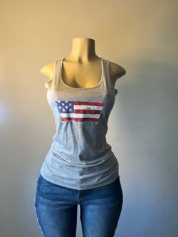 American Flag Tank Top