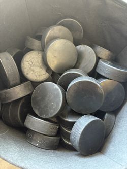 Hockey pucks