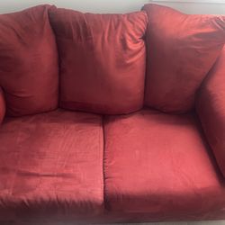 Red Love Seat 