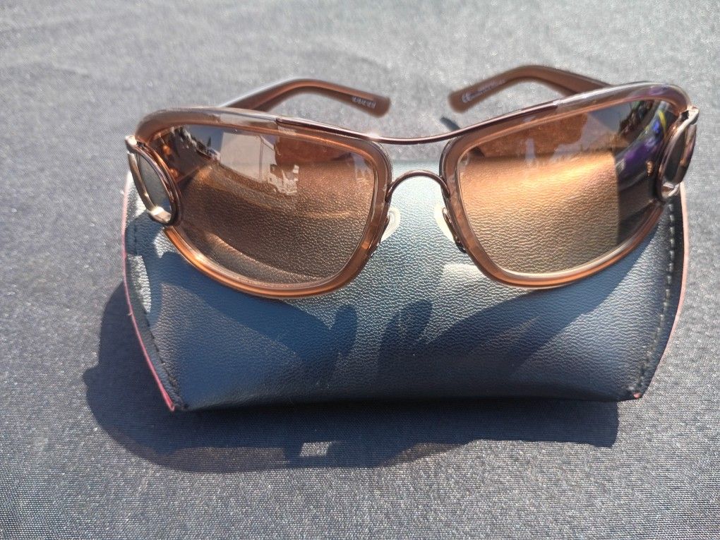 Gucci Women Tortoise Sunglasses  $80