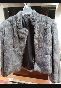 New woman's fur jacket size M