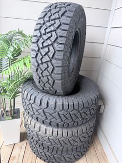 Set of 4 RT TIRES, Prin-X high country 295/70r17