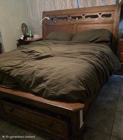 Cali king bed frame