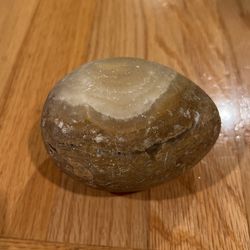 Beautiful Natural Rock Stone Egg Shape Approximately 4”x3”