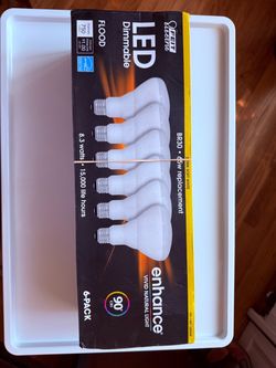 Feit Electric BR30 LED Flood Light Bulbs 6-Pack