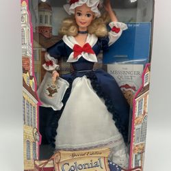 Barbie Colonial Barbie American Stories Collection NRFB 1994/12578 Book & Quilt