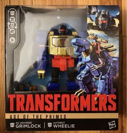 Transformers Age of the Primes Leader G2 Universe Grimlock Wheelie Figure New