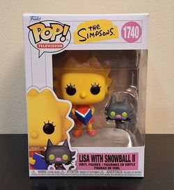 FUNKO POP! THE SIMPSONS - LISA WITH SNOWBALL II #1740