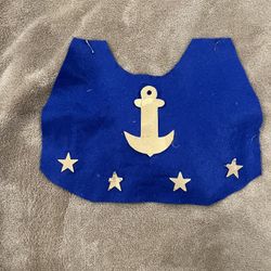 Sailor collar for a Halloween costume kids