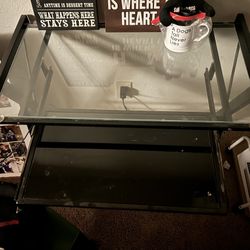 Glass Desk
