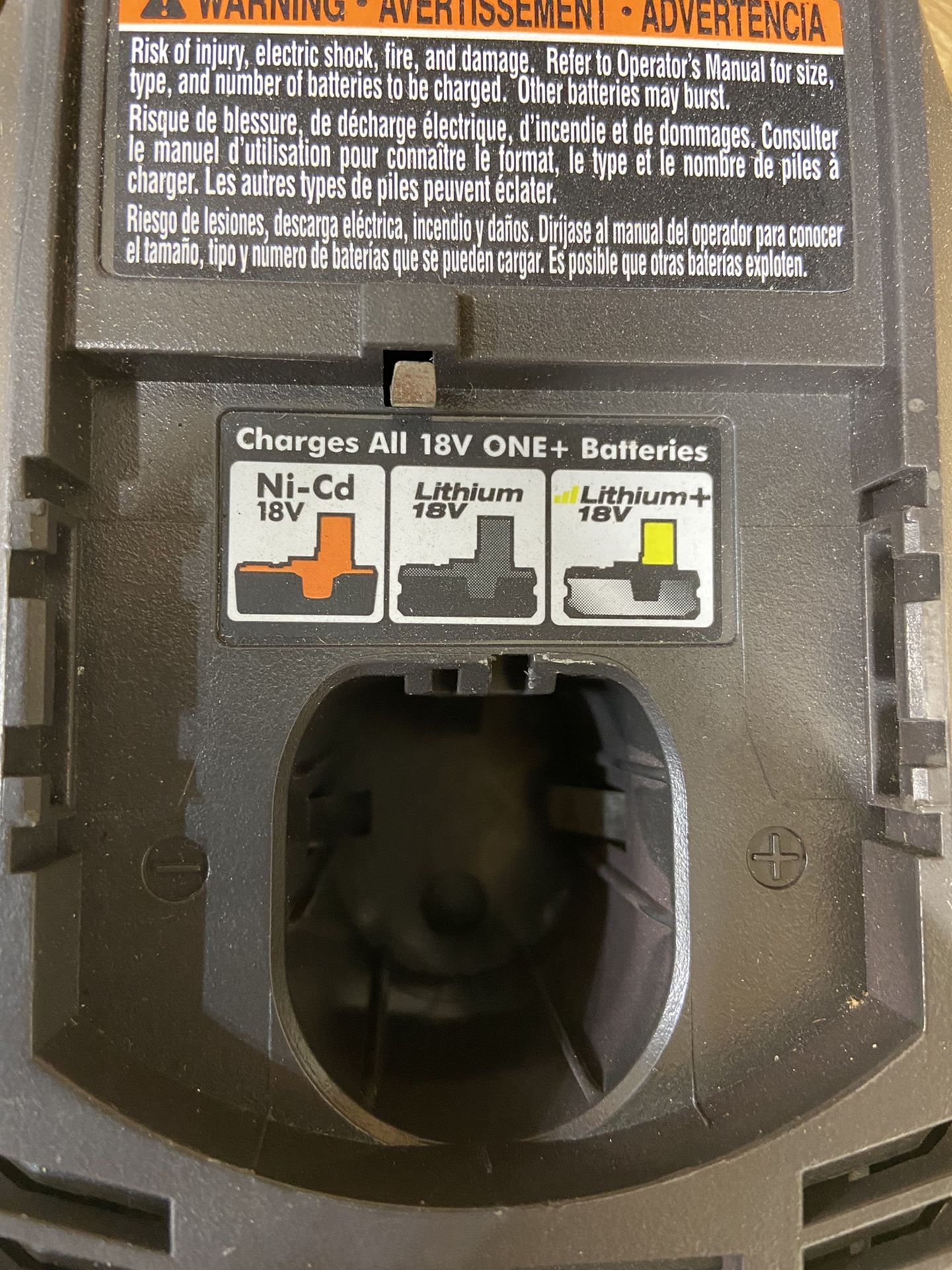 Ryobi Intelliport Charger