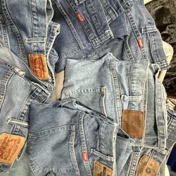 BIG MENS Jeans! 11 Pair! Levi’s, Wrangler, Carhart! 