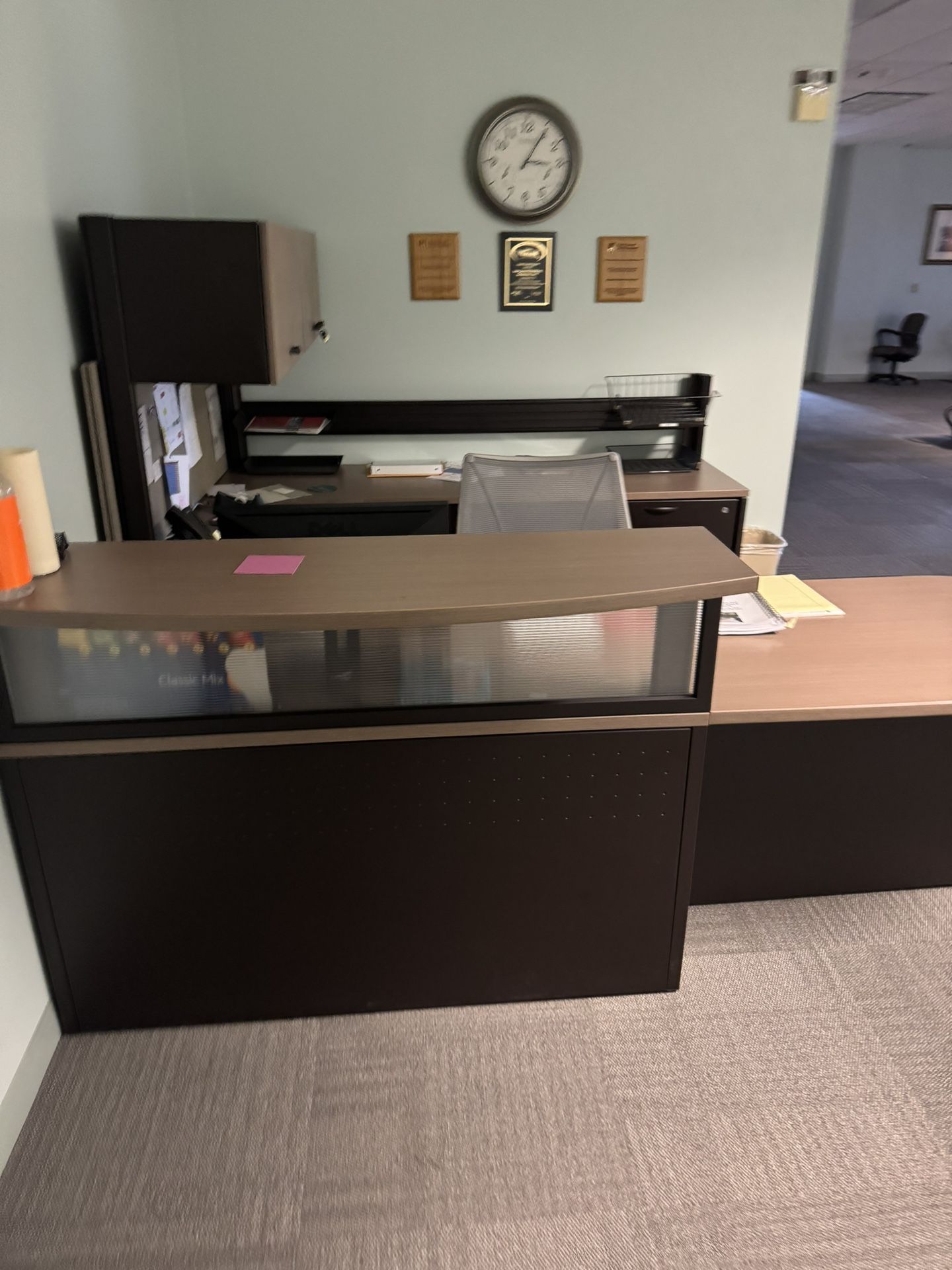 OFFICE BLOW OUT SALE*** Chairs Monitors Cabinets And Reception Cubicles!!