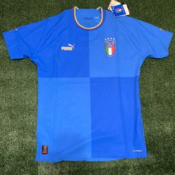 Puma Italy 2022 Home Player Jersey Size M
