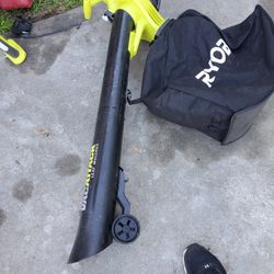 Ryobi 40v Vac Attack Vacuum Mulcher No Battery No Charger 