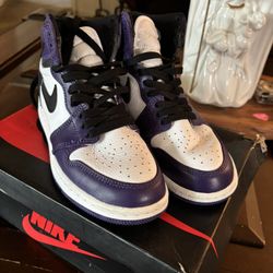 Air Jordan 1 Retro OG High  Court Purple 