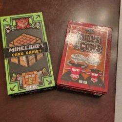 Minecraft And Bulls And Cows Card Game 
