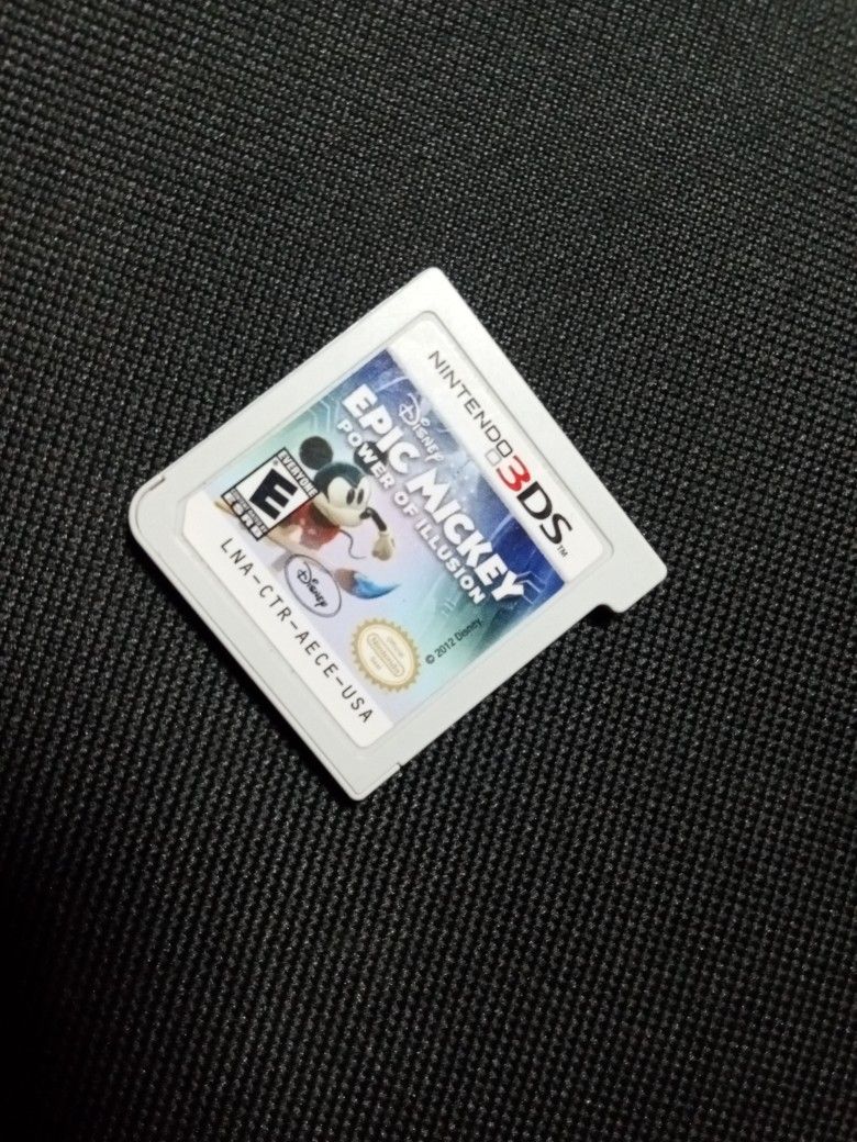 Nintendo 3DS epic Mickey 