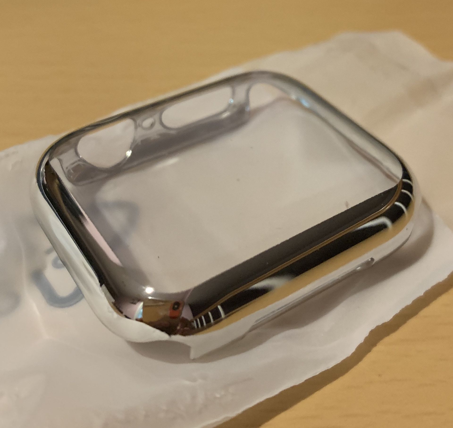 Chrome case cover for Apple Watch 40mm