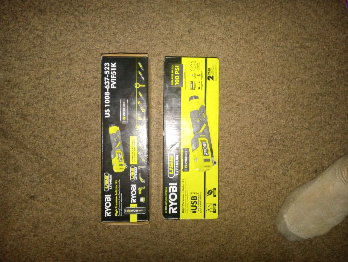 Ryobi Inflator Kit