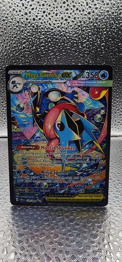 Mega Greninja ex SIR 116/086 Chaos Rising Special Illustration Rare Pokemon TCG