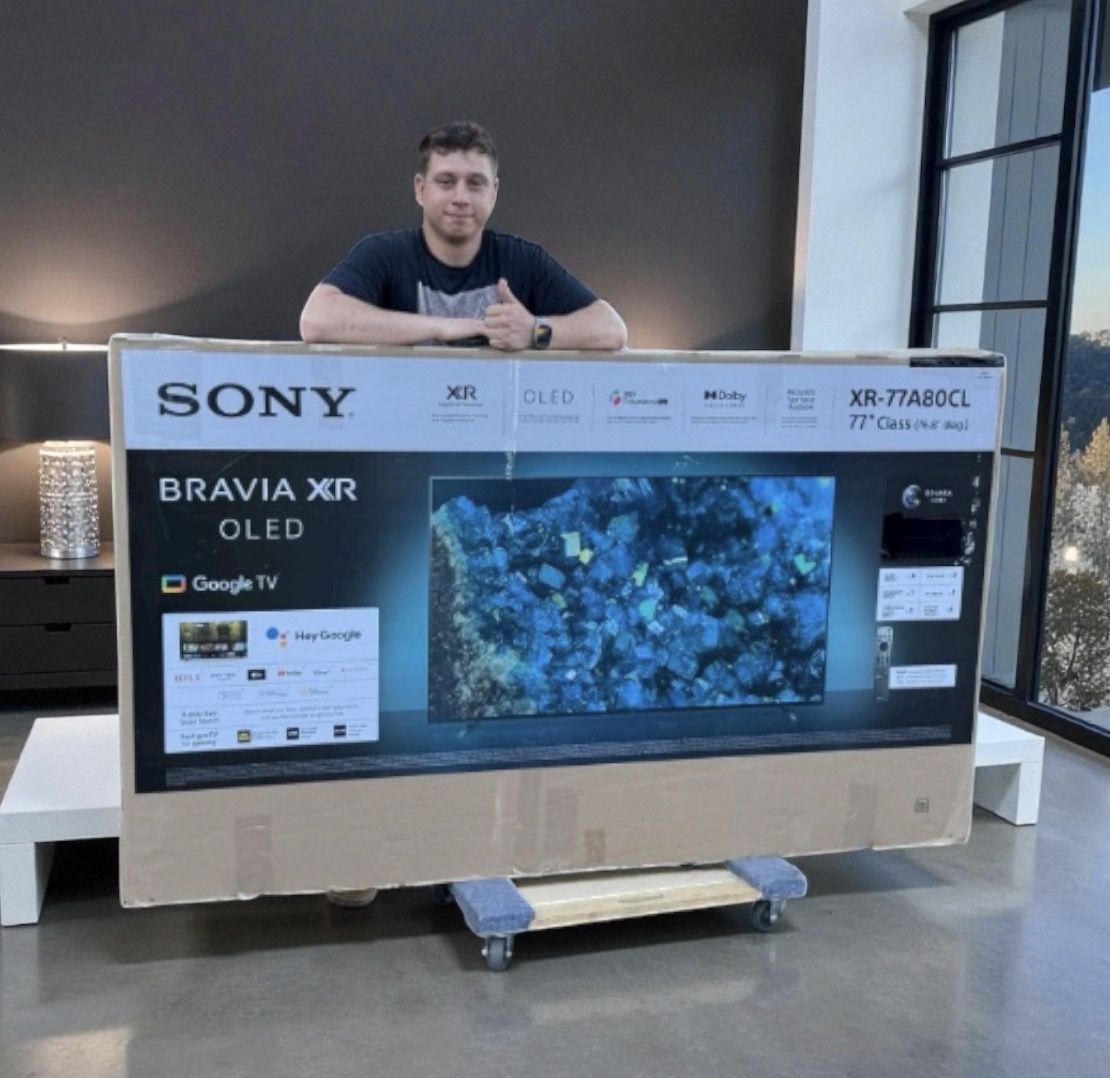 77 “ Sony Smart 4K OLED HDR 120HZ HDR TV