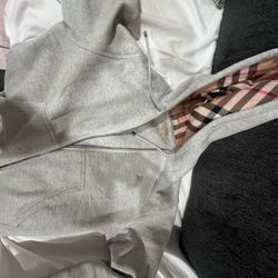 Burberry zip up