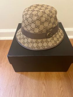 Men Gucci GG Canvas Bucket Hat