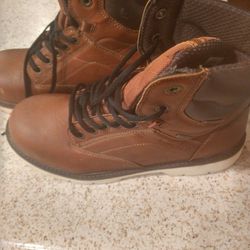 Work Steel Boots  Perfect..... Size   10.5