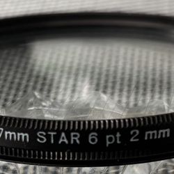 77mm Star Effect Camera Lens Filter βοΈ  π·