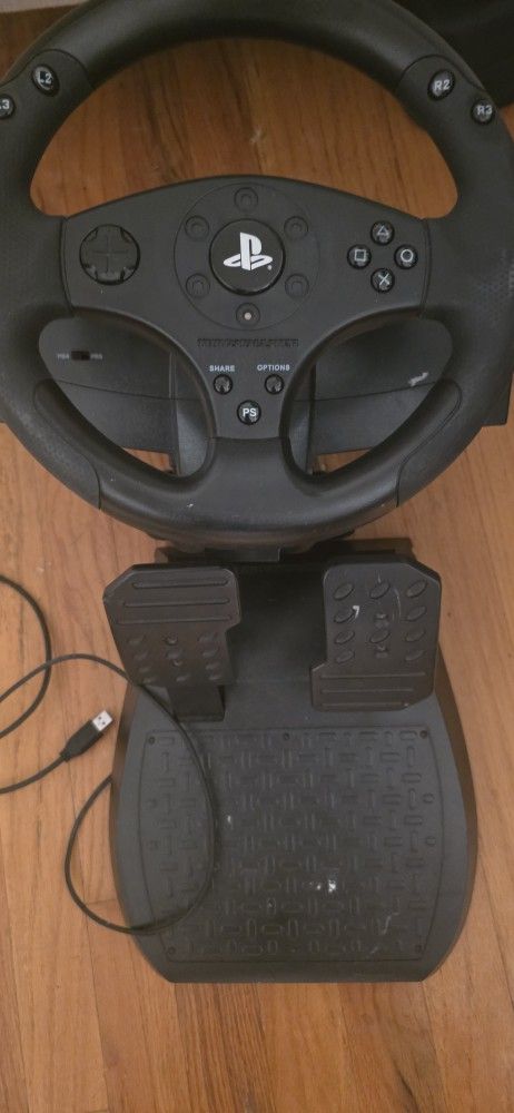 Playstation steering wheel and pedals USB 