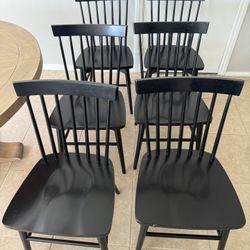Set Of 6 Dining Chairs 