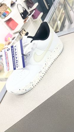 Nike Air Force 1 Crater Next Nature 'White Speckled' (Style Code: DH8083-100).
