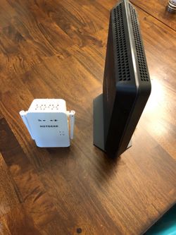 Netgear AC1900 WiFi Cable Modem Router & WiFi Range Extender