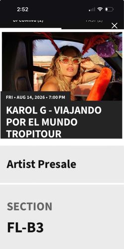 Karol G Concert