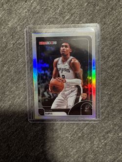 Dylan Harper NBA Hoops Rookie Card Holo