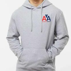 American arlines logo hoodie adults logo front and back printing all sizes and all colors available