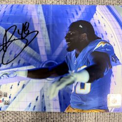 Los Angeles Chargers Bud Dupree #48 Autographed Signed 8X10 Photo Beckett COA