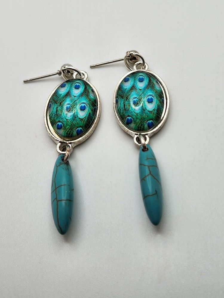 Peacock Pride Earrings