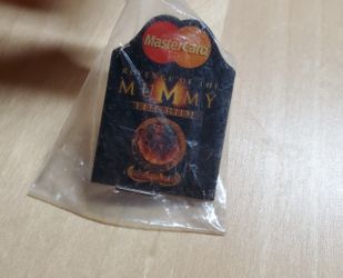 Revenge of the Mummy The Ride Pin Mastercard Sponsor 

